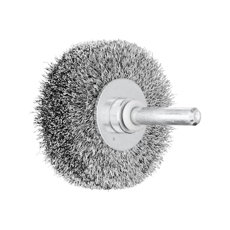 Pferd Crimped Shank, Wheel Brush, .008CS Wire, 2 82902